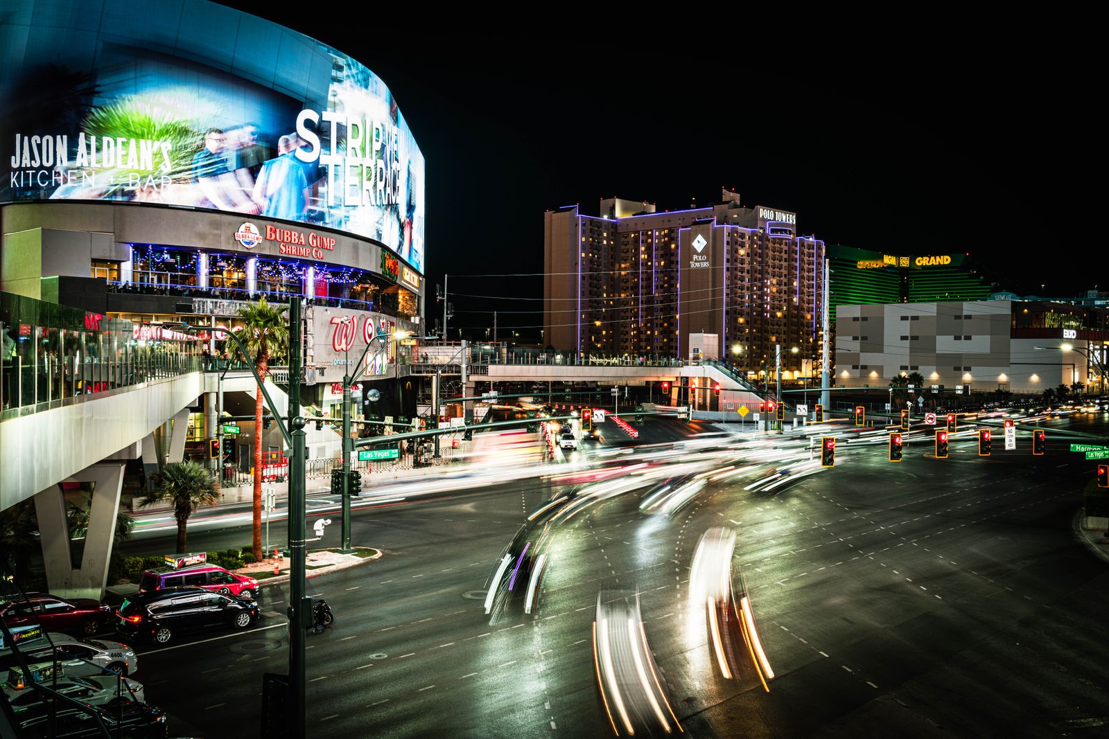 Las Vegas Strip pickup area